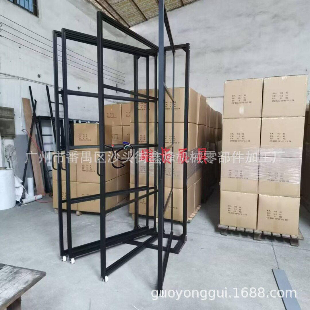 瓷砖展架翻页陶瓷样品翻书推拉柜木地板木门铝扣板展示架300600