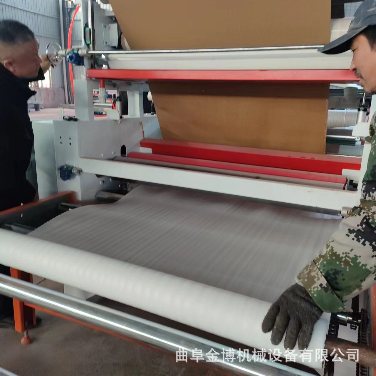 玻璃纤维毡气凝胶纤维毡复合机硅酸铝毛毡布铝箔双面复合机