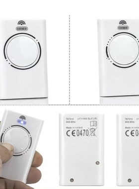 无线全频拷贝300-868MHZ遥控器兼容FAAC XT4车库门开门机