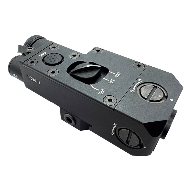 厂家全金属CQBL蓝镭射IR激光指示器侧面可装M300/M600手电筒