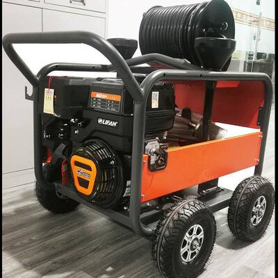 8mm通径50米管170bar高压管道疏通清晰机CZ17/30GQ