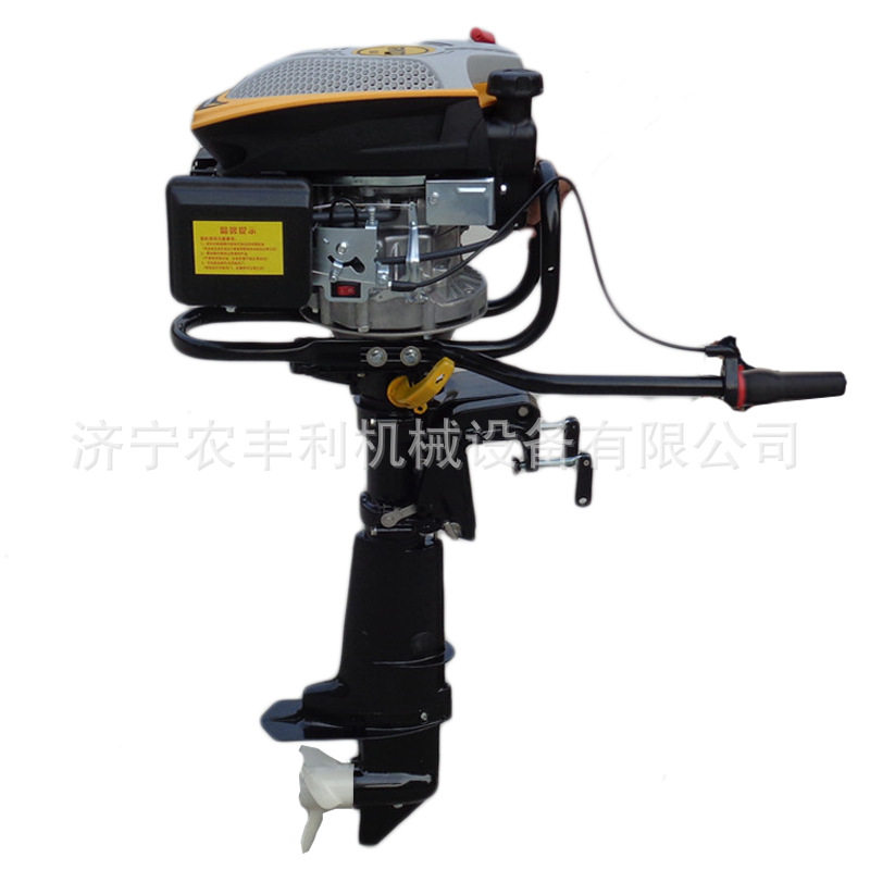 好用灵活船挂机汽油发动机挂桨机汽油四冲程船马达推进器配件
