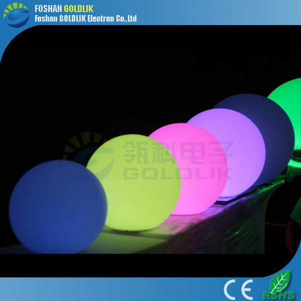 LED发光球防水球落地式发光灯具LED简易休闲酒吧装饰球景观灯