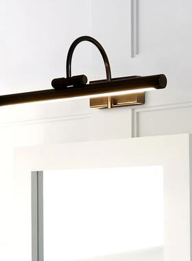 现代黑色可调节镜前灯美式复古led走廊画框壁挂灯浴室灯化妆镜灯