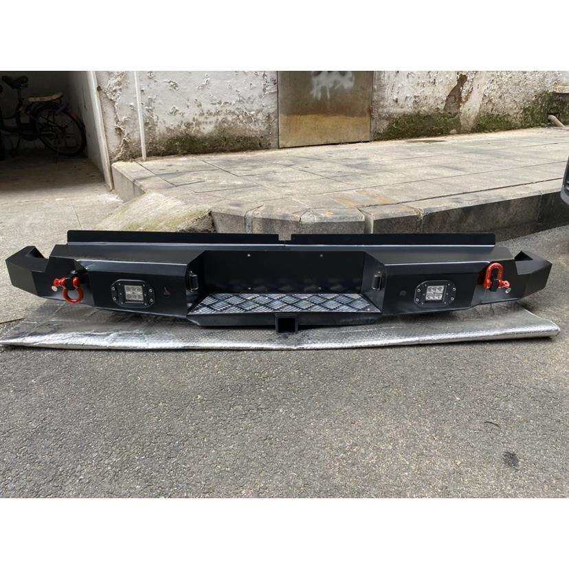 江铃域虎3/5/7/9皮卡标准/加长后竞技杠拖车杠金属保险杠唯佳