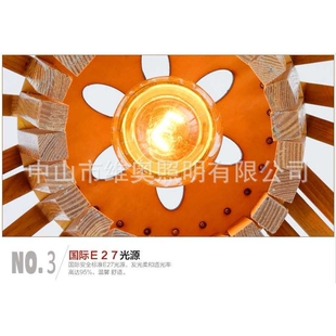 手工木艺吊灯壁灯台灯系列外贸原单出口CE ROHS认证欢迎来厂考察