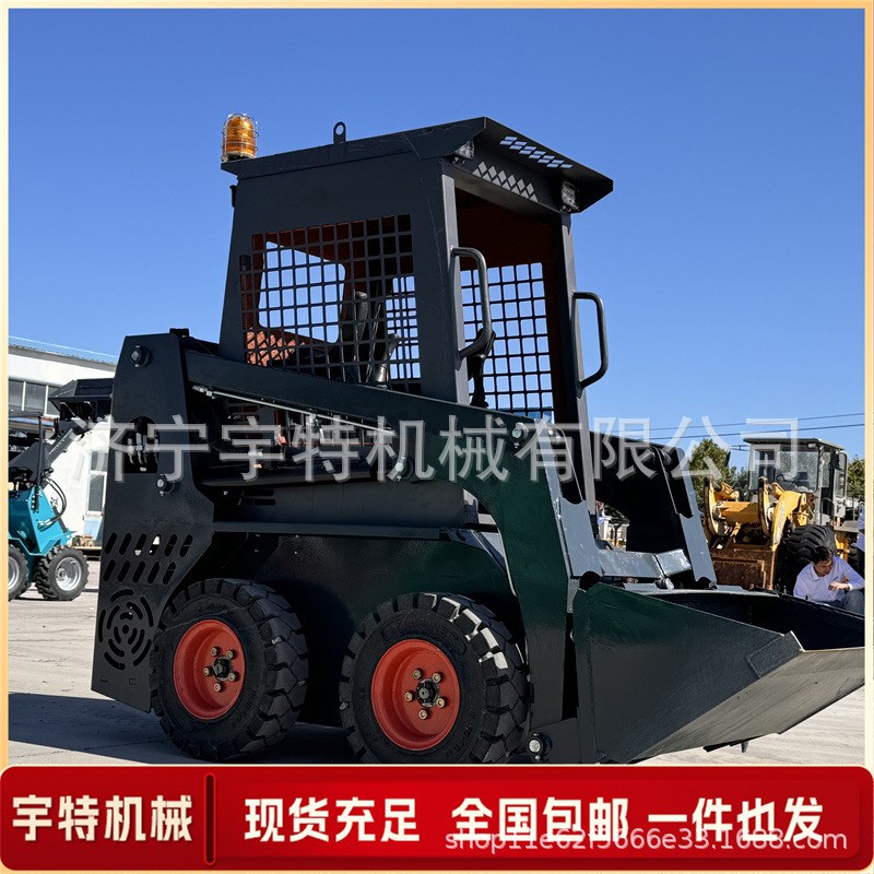 滑移机工程液压搬运装载机建筑工程农用养殖室内施工小型铲车