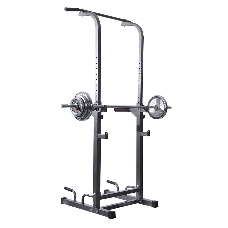 家用多功能引体向上器 室内单杠杠铃支架 健身器材卧推架深蹲架
