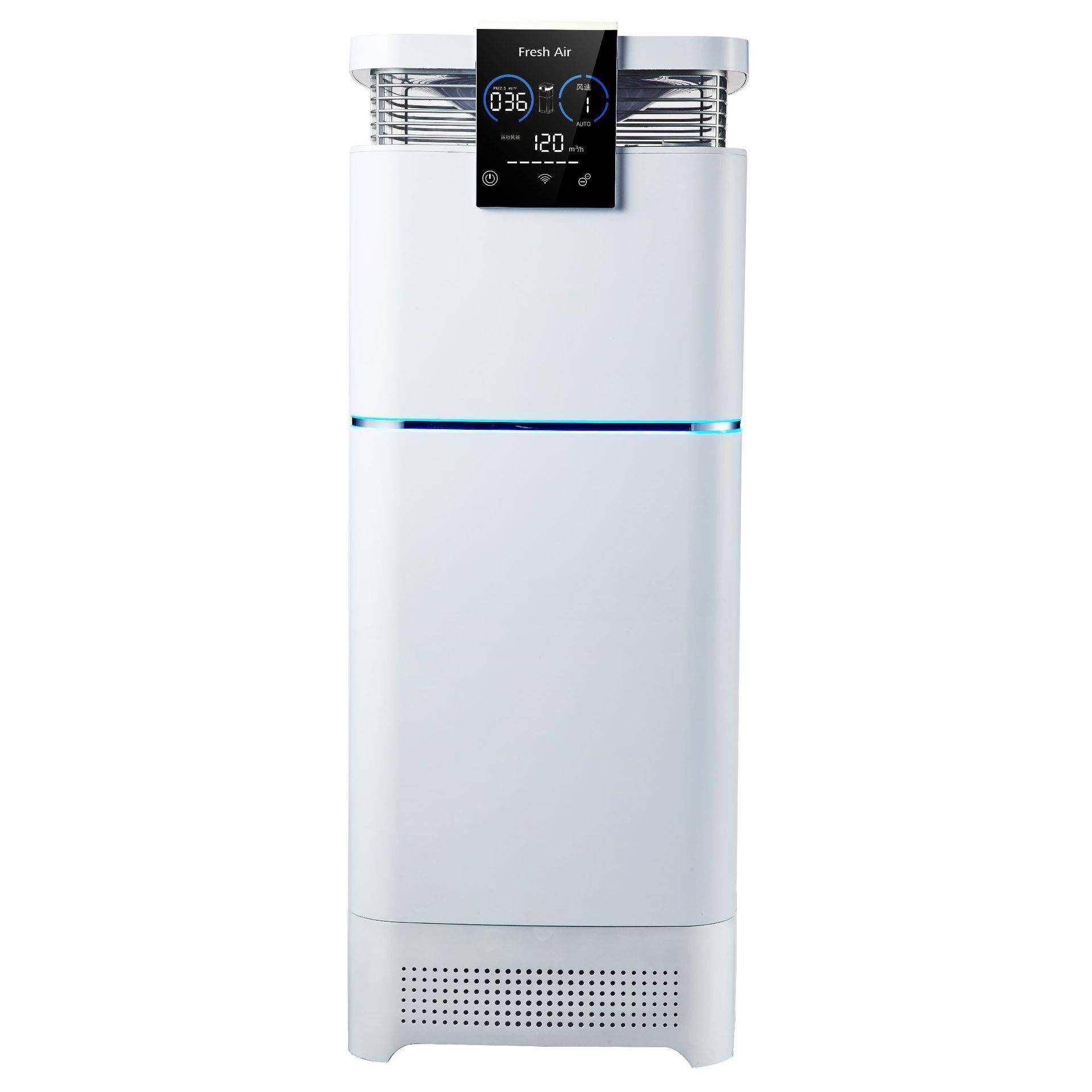 车载空气净化器铝合金汽车内除味车用除甲醛除味清新负离子消除机