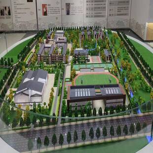 学区规划模型工厂规划沙盘模型工业建筑模型制作各类沙盘模型
