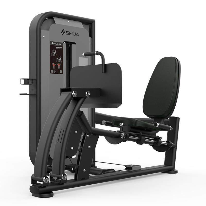 舒华SH-G6809商用坐姿下斜式腿部推蹬练习健身房坐式蹬腿训练器械