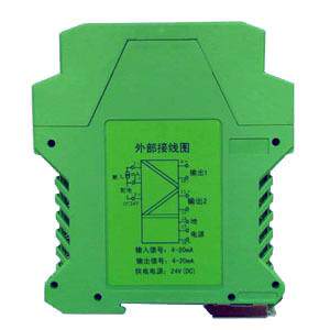轨道式电压变送器GPV-V1-F1-P2-O3电源AC220V输入0-120V电量变