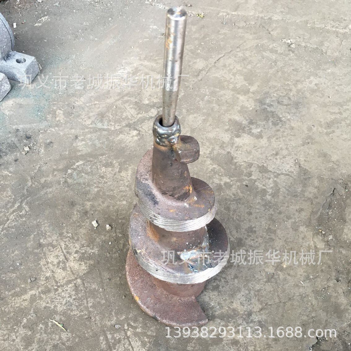 供应180制棒机螺旋推进器140锥度推进器配件手工铸造耐磨材质