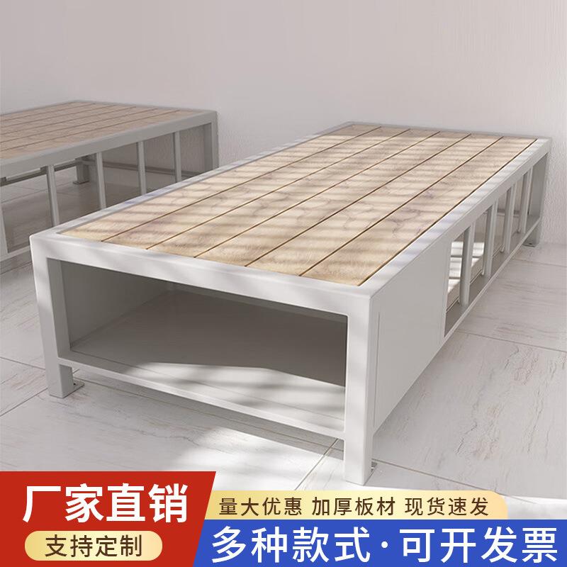 看守所监狱床加厚钢制床劳改所单人床拘留所监室床看守所监舍床