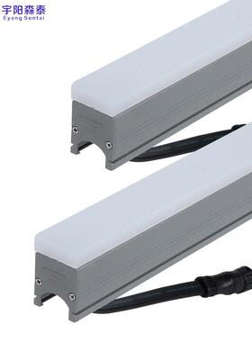 LED亚克力线条灯外墙灯轮廓灯楼体亮化DMX512DC24V亮化工程