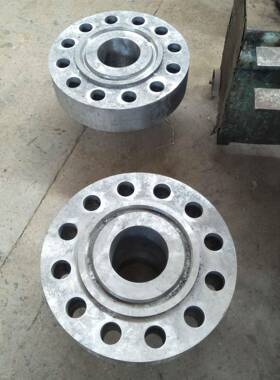 HG20615合金钢A182F11高压对焊法兰4寸CLASS2500高径对焊法兰RJ