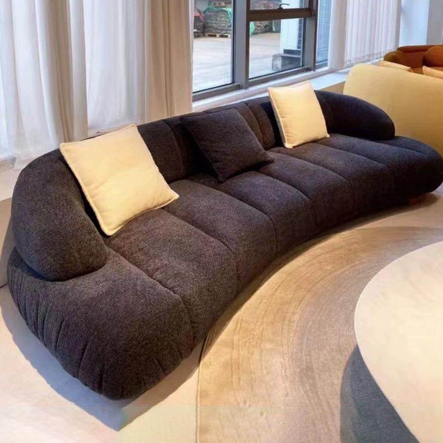 意式轻奢颗粒绒绒布弧形简易设计师客厅小户型休闲接待布艺沙发,节庆用品/礼品,新娘配件,淘宝优惠券,粉丝福利购,淘宝优惠卷