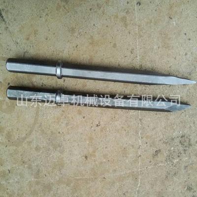 风镐破碎钎销售各种型号镐钎350MM镐钎镐锄六角尖凿G10扁凿