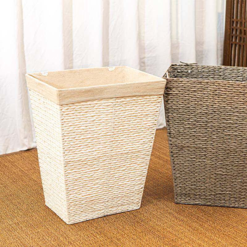 草编收纳筐脏衣服收纳篮洗衣篮子藤编收纳箱收纳筐带盖筐子,纺织面料/辅料/配套,纺织机械配件,淘宝优惠券,粉丝福利购,淘宝优惠卷