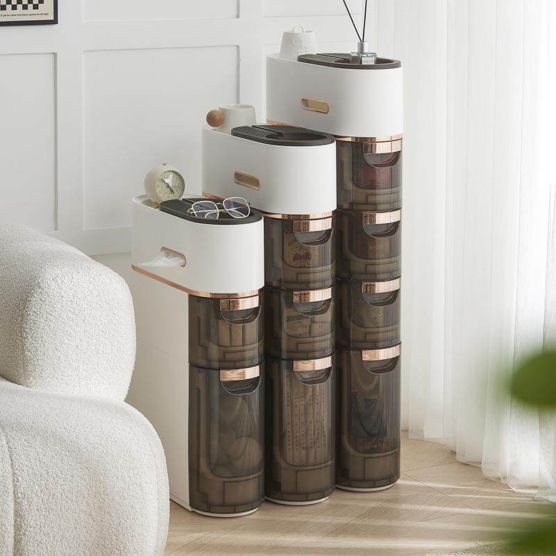 家用置物架抽屉式夹缝透明收纳柜侧边柜滑轮多层玩具卫生间储物柜,纺织面料/辅料/配套,纺织机械配件,淘宝优惠券,粉丝福利购,淘宝优惠卷