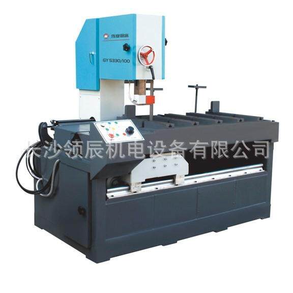 GY5330/100立式带锯床，有色铝金属加工钢件铁件加工，立锯床