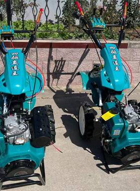 厂家优园惠12力柴马油微耕机水旱两用旋耕机果大棚松JMP土耕地机