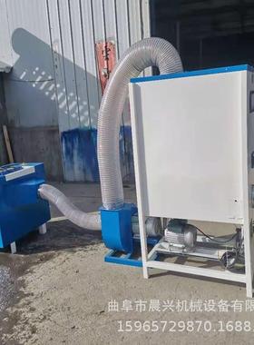 汽车枕断充装机麦BWR荞碎海绵充绒机海绵下脚料纤维头切机