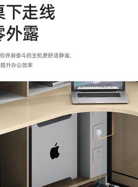 简约现代XJV室屏风职员办桌24/公6双人员/工位桌椅组合财务工作卡