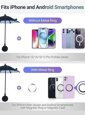 ZDM机架伞新伞品磁吸手防晒支迷你遮阳伞mags防伞e小af爆款伸缩