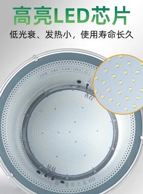 亚明ED塔L吊灯1000照W2000瓦OBS建筑之星工地户外防水探照投光大