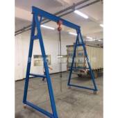 厂模车间小型移动龙推门架料943吨龙门吊注塑机上下吊架手龙具门