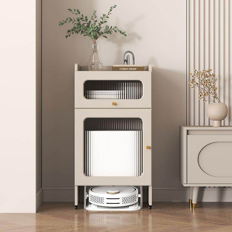 置物科沃斯扫地机器OCF人伴石头基侣站沙架发边架柜追觅上方柜架