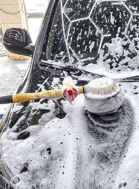 两现货洗车刷子车家用洗车泡自动旋转沫刷刷汽车车清洁FVO工洗具