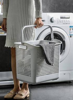 4sSPA7脏衣篮衣篮脏衣服收纳筐用放服衣的篮子脏衣篓浴室家洗移动