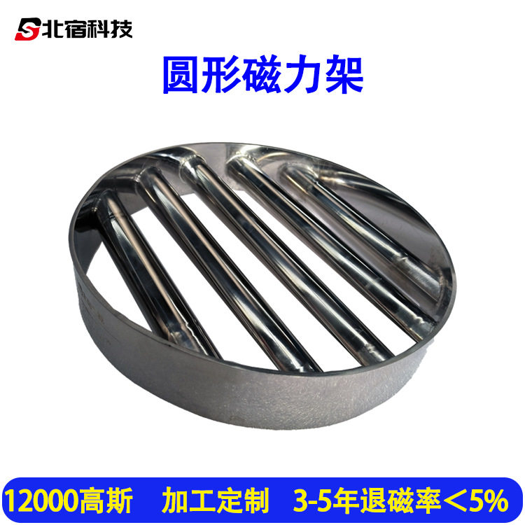 316不锈钢注塑机磁力架除铁