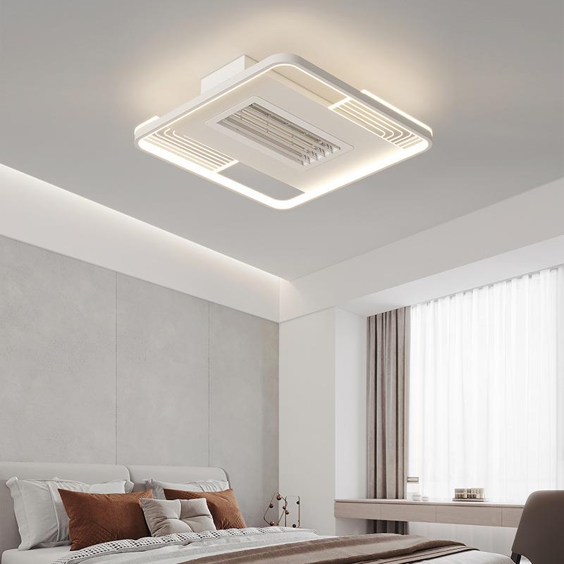 光谱2用025年新款现代简约客厅无叶扇灯冷全暖两一699体电风扇灯