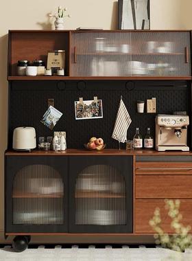 设计师款体代实木餐柜靠墙边一储物柜2NWS025新款客厅置物架现简