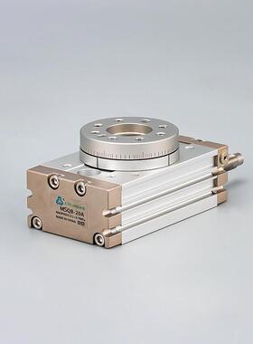 旋转焊带机气90度M180度可调旋转气缸HRQ10SA-10A缸/MCA20A/30QA
