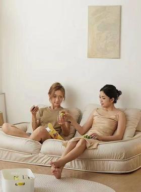 人类狗窝懒人沙发折叠间可睡双可躺发床房卧沙室人榻AVY榻米单人