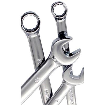 钢盾(SHEFF1IEDL)S01700口公制精抛LQV光9件两用加长梅花开扳手组