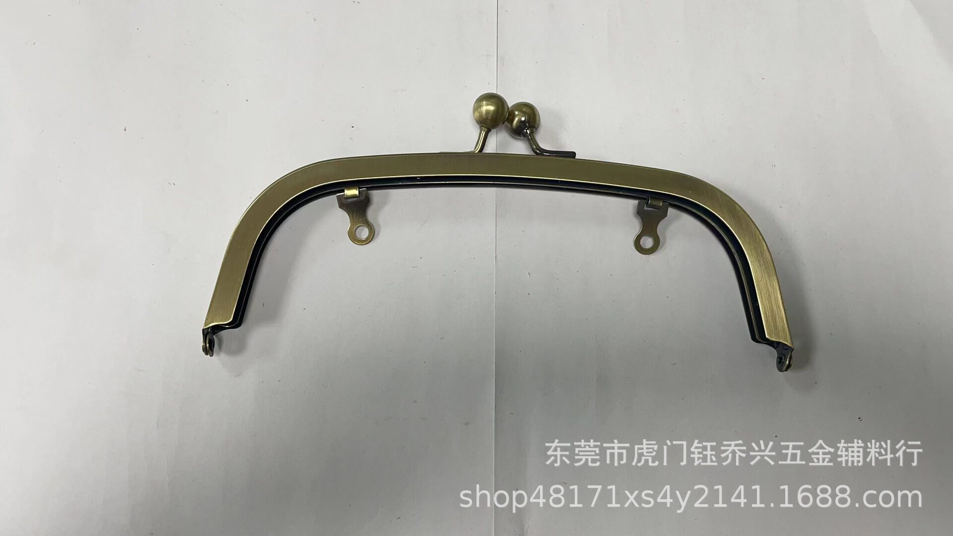 200*75哑金手袋双吊耳钱夹口金