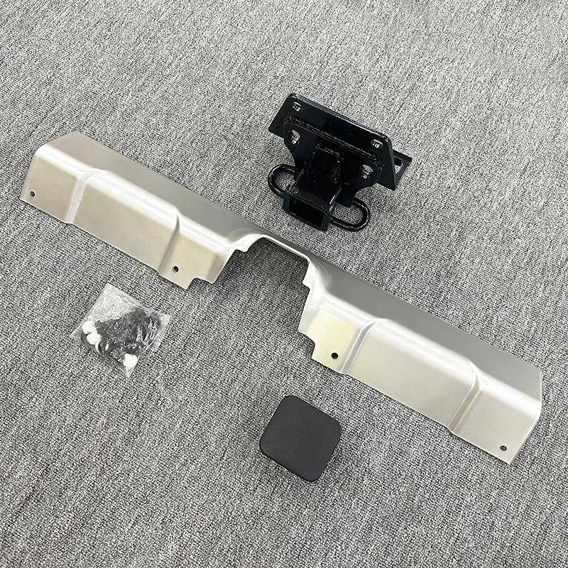 适用于丰田FJ酷路泽后保险杠拖车钩中东版后杠越野拖车杠改装配件