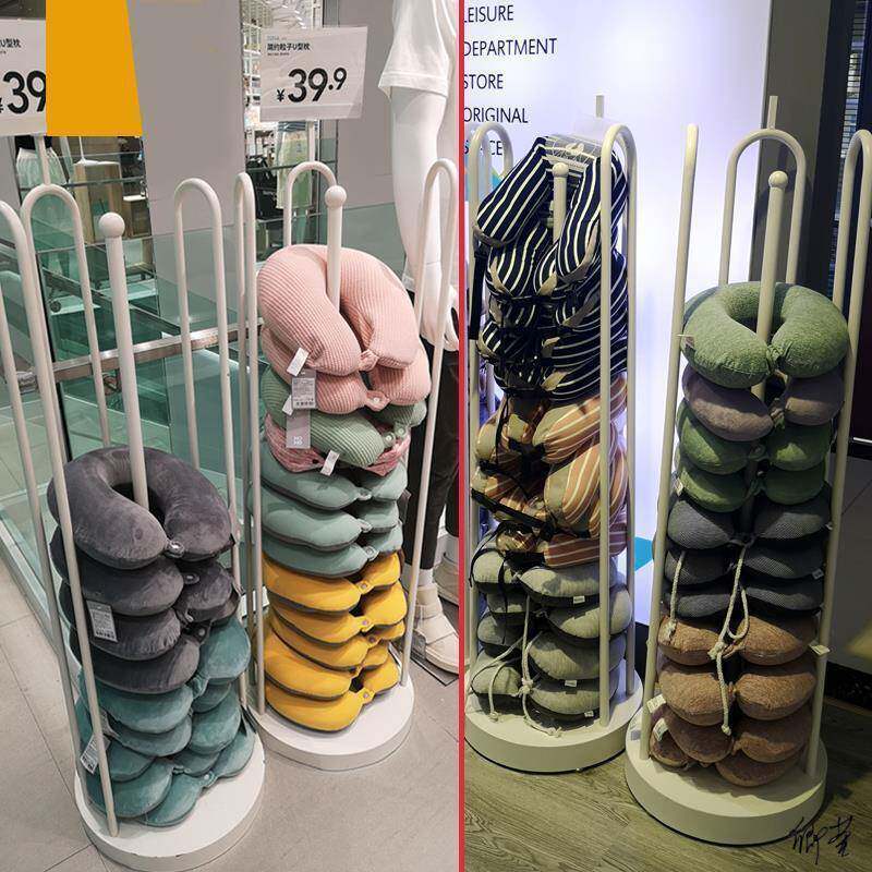 护颈枕架落地架子货架小卖部飞机楼午睡枕抱枕陈列架饰品店火车站