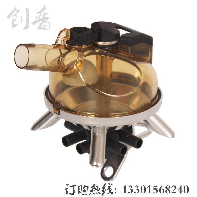 挤奶爪300CC的PC材质集乳器SS304不锈钢底座挤奶机专用挤乳器