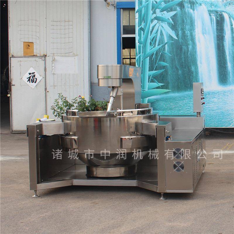 不粘锅的电磁加热熬糖锅全自动电磁加热化糖炒糖熬糖机器