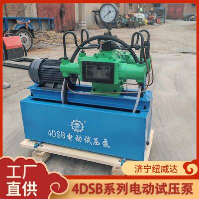 压力测试机4DSB-10电动测压泵大流量电动试压泵