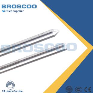 表面镀锌接地棒铜覆钢垂直接地体螺纹铜接地棒铜包钢接地棒防雷