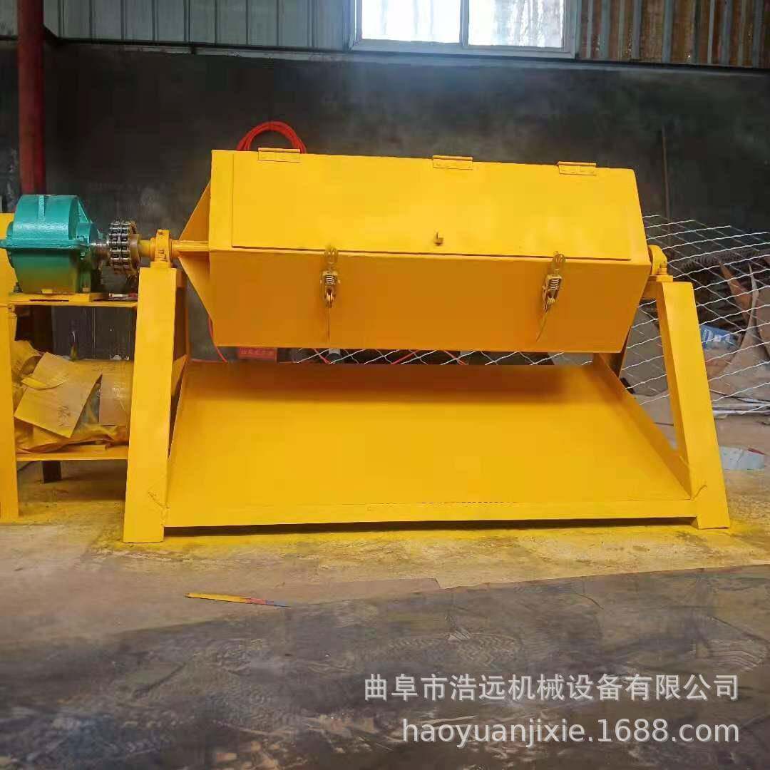 鹅卵石大理石滚筒抛光机石头铁块去棱角打磨机红砖地砖磨光机
