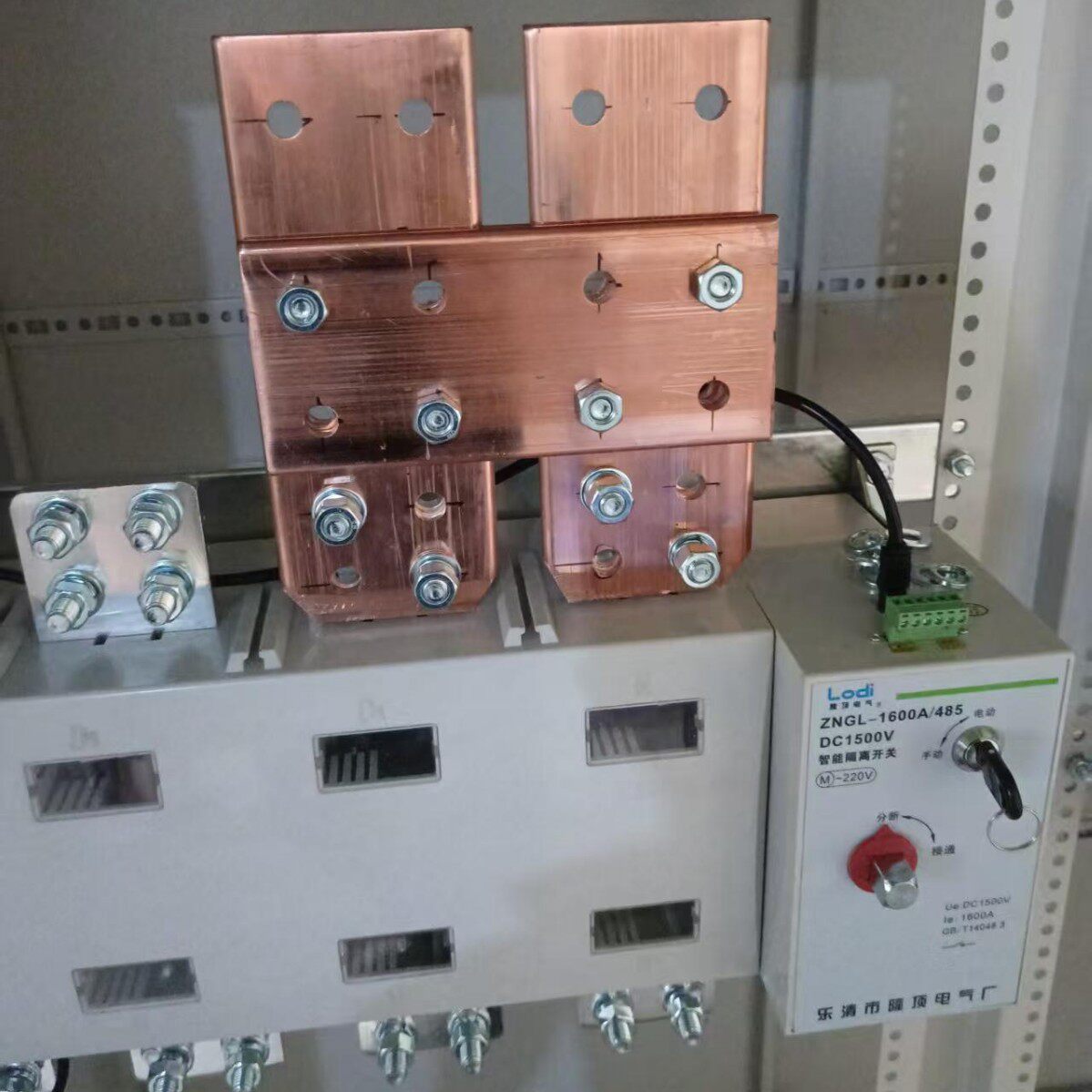 4极并联12500A接触器485远控