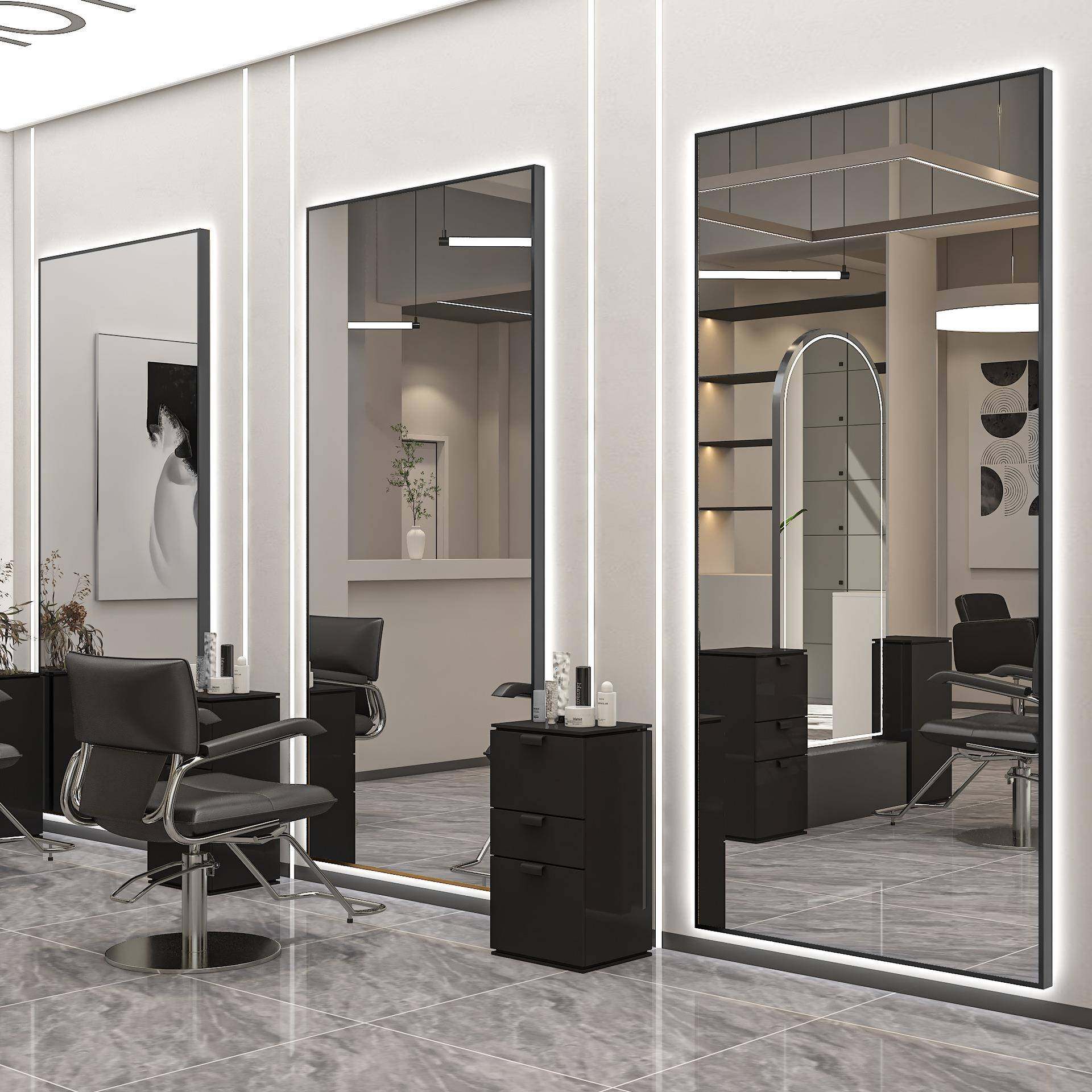 理发店镜子网红美发店镜子带灯发廊理发镜台剪发镜壁挂式落地其他,机械设备,其他机械设备,淘宝优惠券,粉丝福利购,淘宝优惠卷